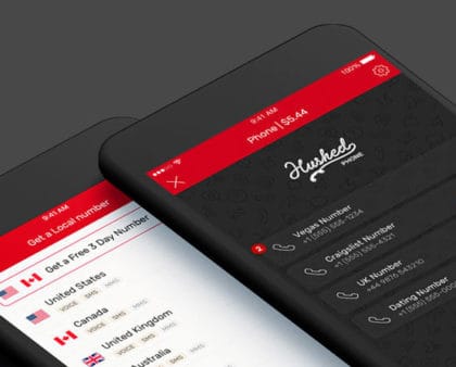 Hushed Private Phone Line: Lifetime Subscription